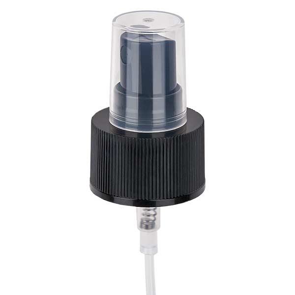 Pompverstuiver zwart GCMI 28/410 incl. dop transparant Pompverstuiver zwart GCMI 28/410 incl. dop transparant