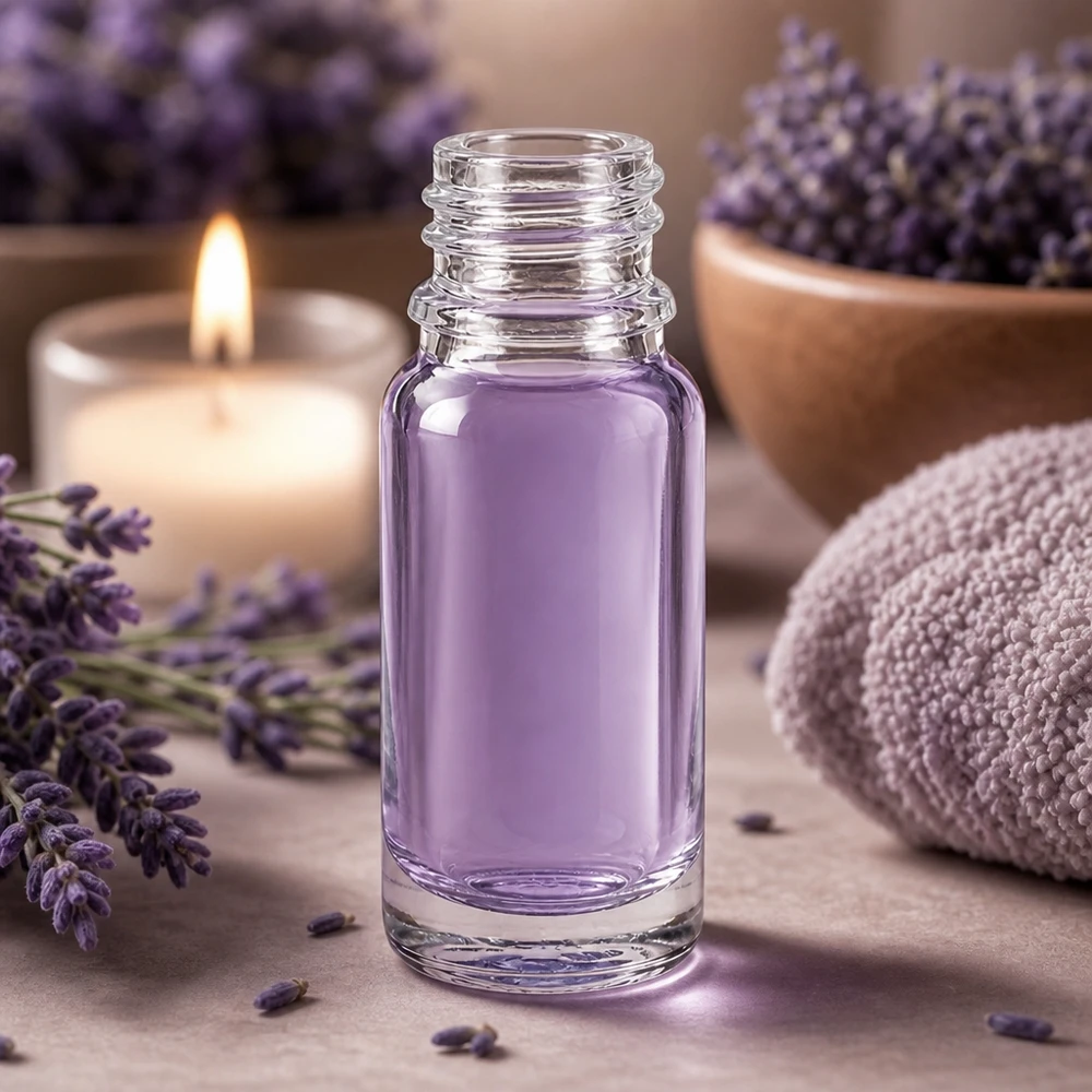 Helder glazen fles 10ml Apothekersfles van 10 ml ApoGlas met schroefdraad, ideaal voor het nauwkeurig doseren van actieve ingrediënten