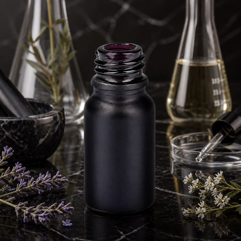 10ml apothekersflesje BlackLine UT18/10 UNiTWIST Handige 10ml apothekersfles BlackLine UT18/10 UNiTWIST met brede opening voor eenvoudig vullen