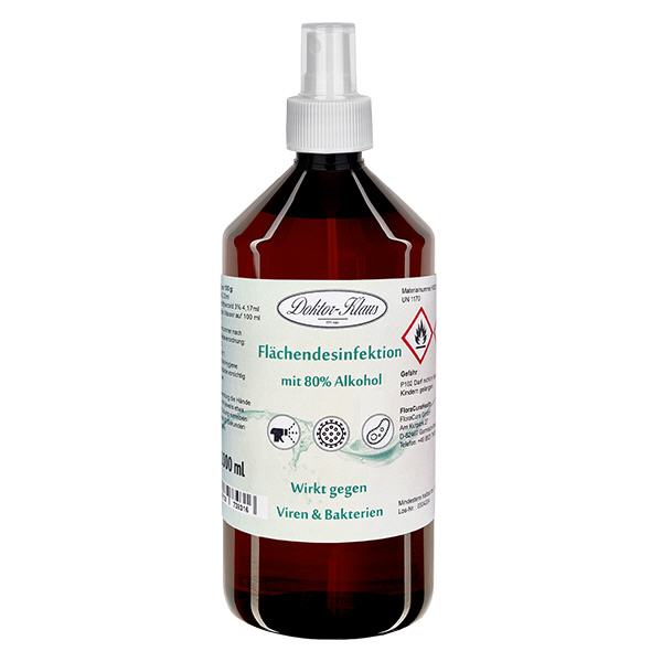 Ontsmettingsspray voor oppervlakken 1000ml Doktor-Klaus