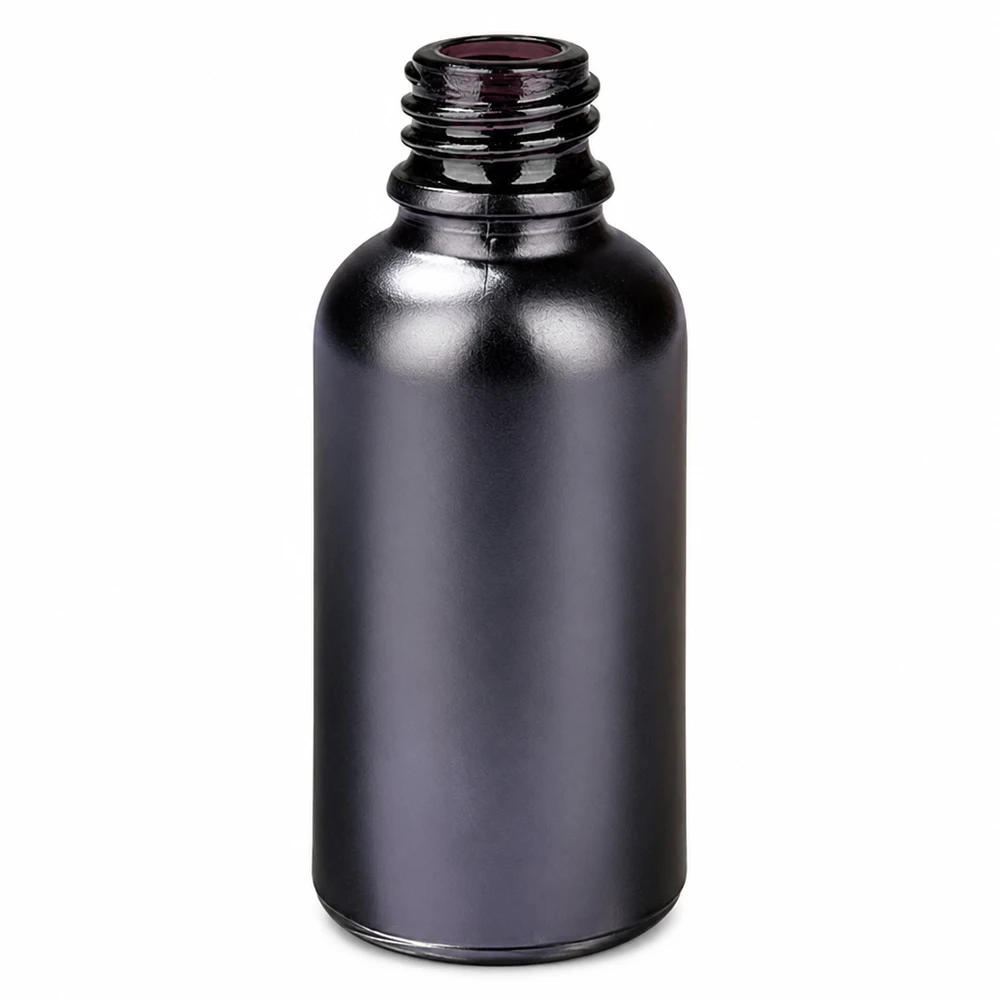 30ml apothekersfles BlackLine UT18/30 UNiTWIST Cilindrische 30ml apothekersfles BlackLine met slanke vorm en professionele UNiTWIST schroefdraad