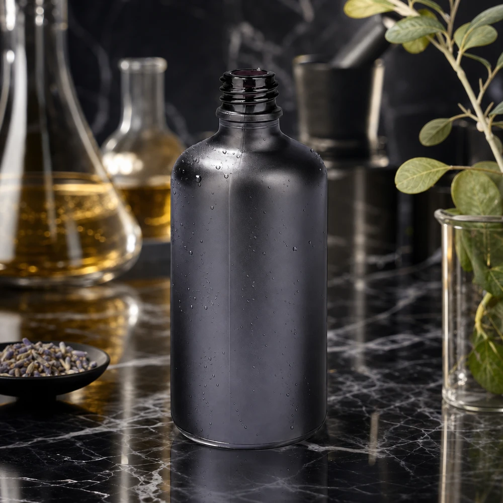 100ml apothekersfles BlackLine UT18/100 UNiTWIST 100ml apothekersfles BlackLine UT18/100 UNiTWIST met wijde opening voor eenvoudig vullen