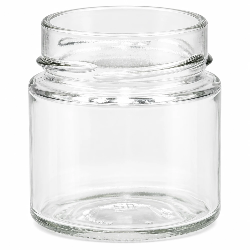 UNiTWIST Runda135 ronde pot 135ml TO58deep inmaakpot transparant met schroefdop voor conserven