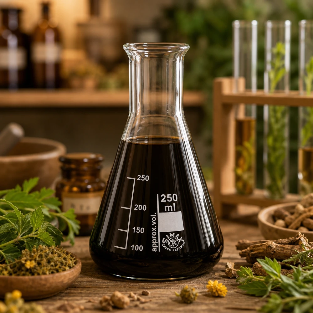 Erlenmeyer 250ml nauwe hals borosilicaat met afgeronde rand Wetenschappelijke erlenmeyer 250 ml met brede bodem voor stabiel positioneren tijdens experimenten