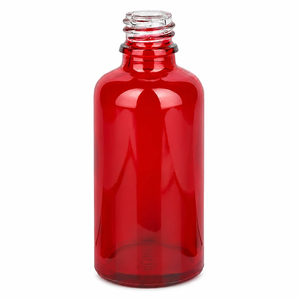 Apothekersfles 50ml RedLine UT18/50 UNiTWIST Hoogwaardige glazen fles 50ml RedLine UT18/50 van robuust borosilicaatglas voor farmacie en cosmetica