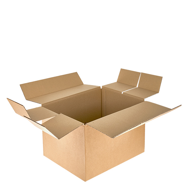 Glazen dozen (25 stuks) met 6 compartimenten 339x225x221mm