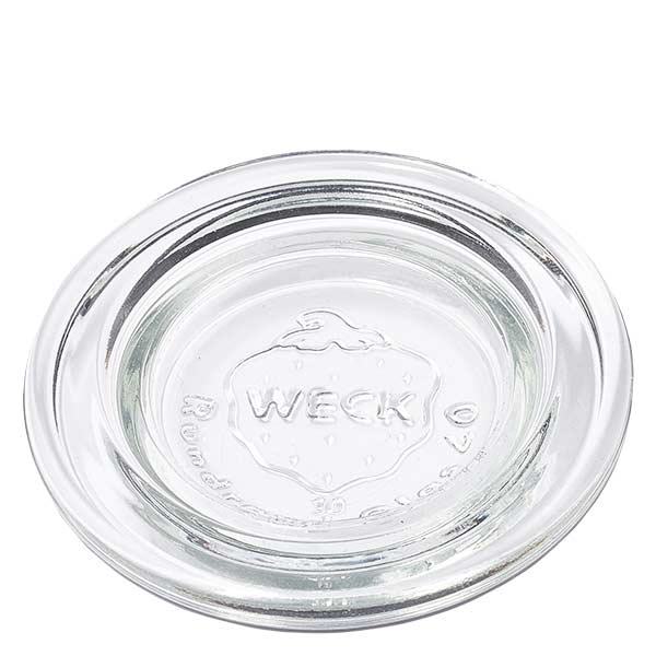 WECK glazen deksel RR40 WECK glazen deksel RR40 transparant rond van glas voor inmaak- en weckpotten