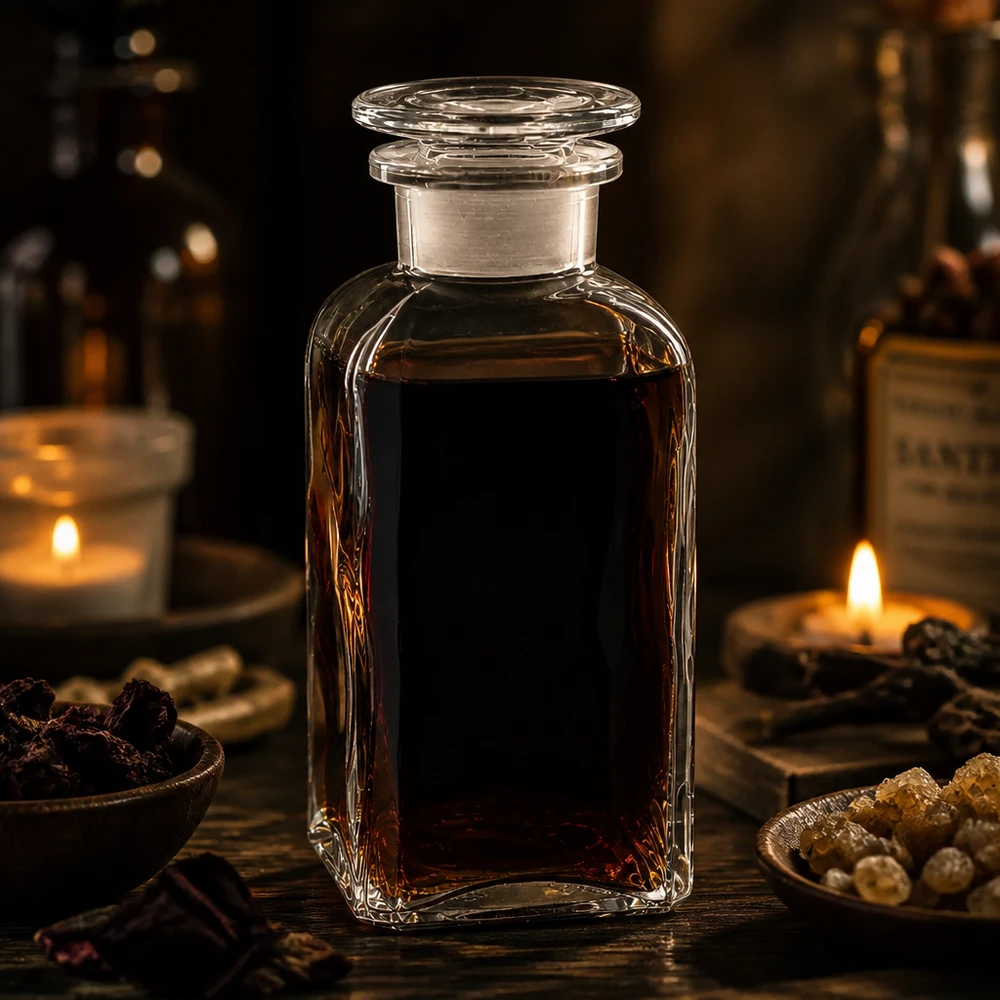 Vierkant-apothekersfles 350 ml wijde hals helder glas incl. glazen stop Doorzichtige vierkante fles van 350 ml met ronde glazen stop voor natuurgeneeskunde en apotheken