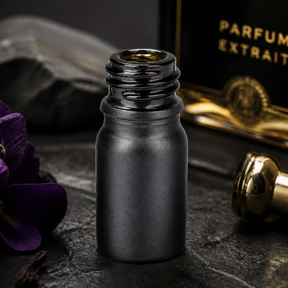 5ml apothekersfles BlackLine UT18/5 UNiTWIST Professionele apothekersfles BlackLine 5ml UT18/5 met UNiTWIST schroefdraad voor farmaceutisch gebruik