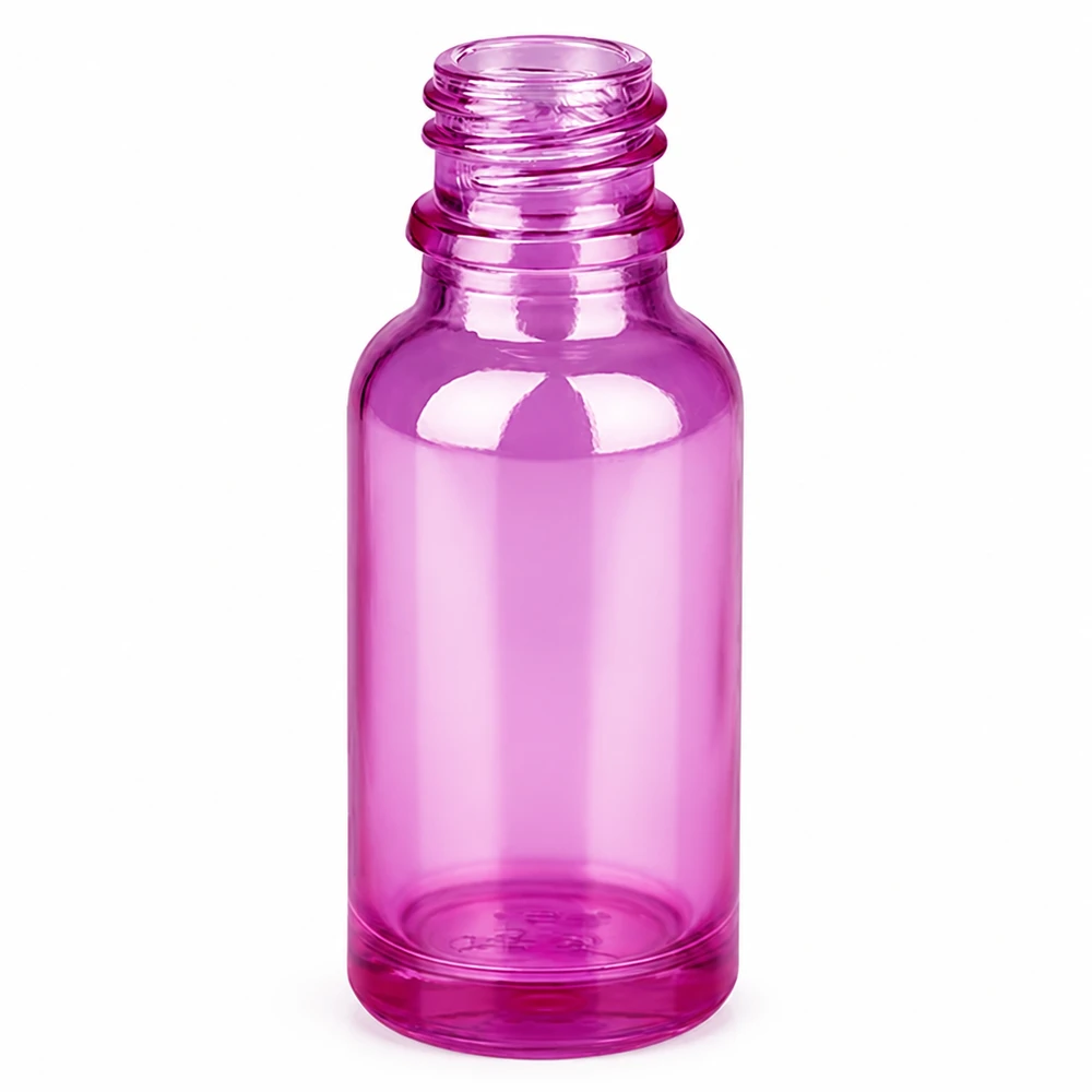 20ml apothekersfles PurpleLine UT18/20 UNiTWIST Hoogwaardige violet glazen fles 20ml voor apotheken - robuust materiaal met veilige schroefdraad