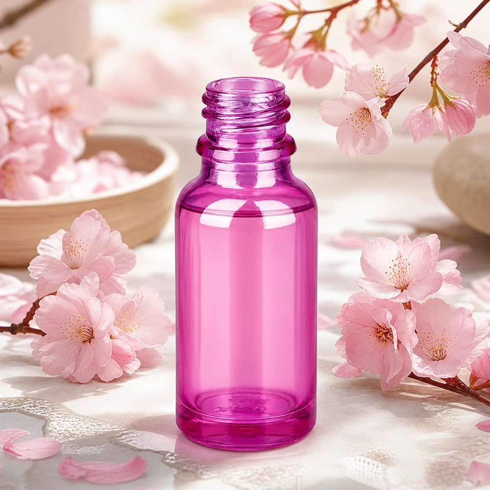 20ml apothekersfles PurpleLine UT18/20 UNiTWIST Elegante 20ml PurpleLine apothekersfles in glanzend paars met UT18/20 standaard schroefdraad