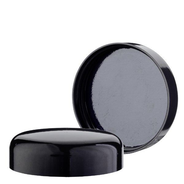 Schroefsluiting zwart voor pot violet glas 50 ml 103540