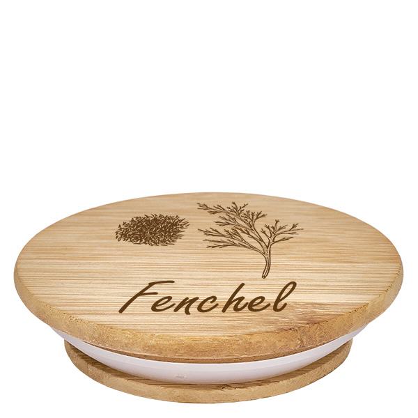Holzdeckel "Fenchel" für WECK RR60 Holzdeckel "Fenchel" für WECK RR60