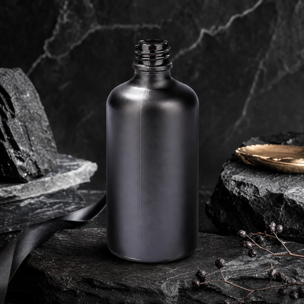 100ml apothekersfles BlackLine UT18/100 UNiTWIST Compacte 100ml apothekersfles BlackLine UT18/100 UNiTWIST ideaal voor op reis en onderweg