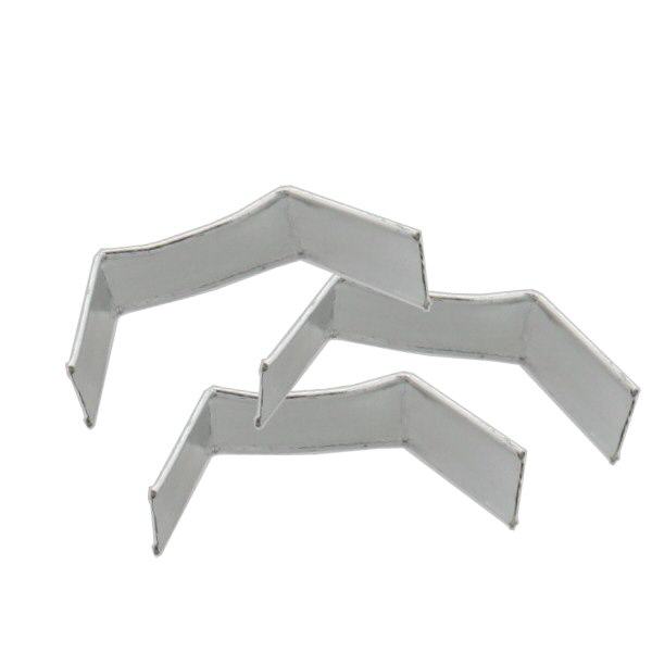 1 papieren U-clip, lengte 40, zilver 1 papieren U-clip, lengte 40, zilver