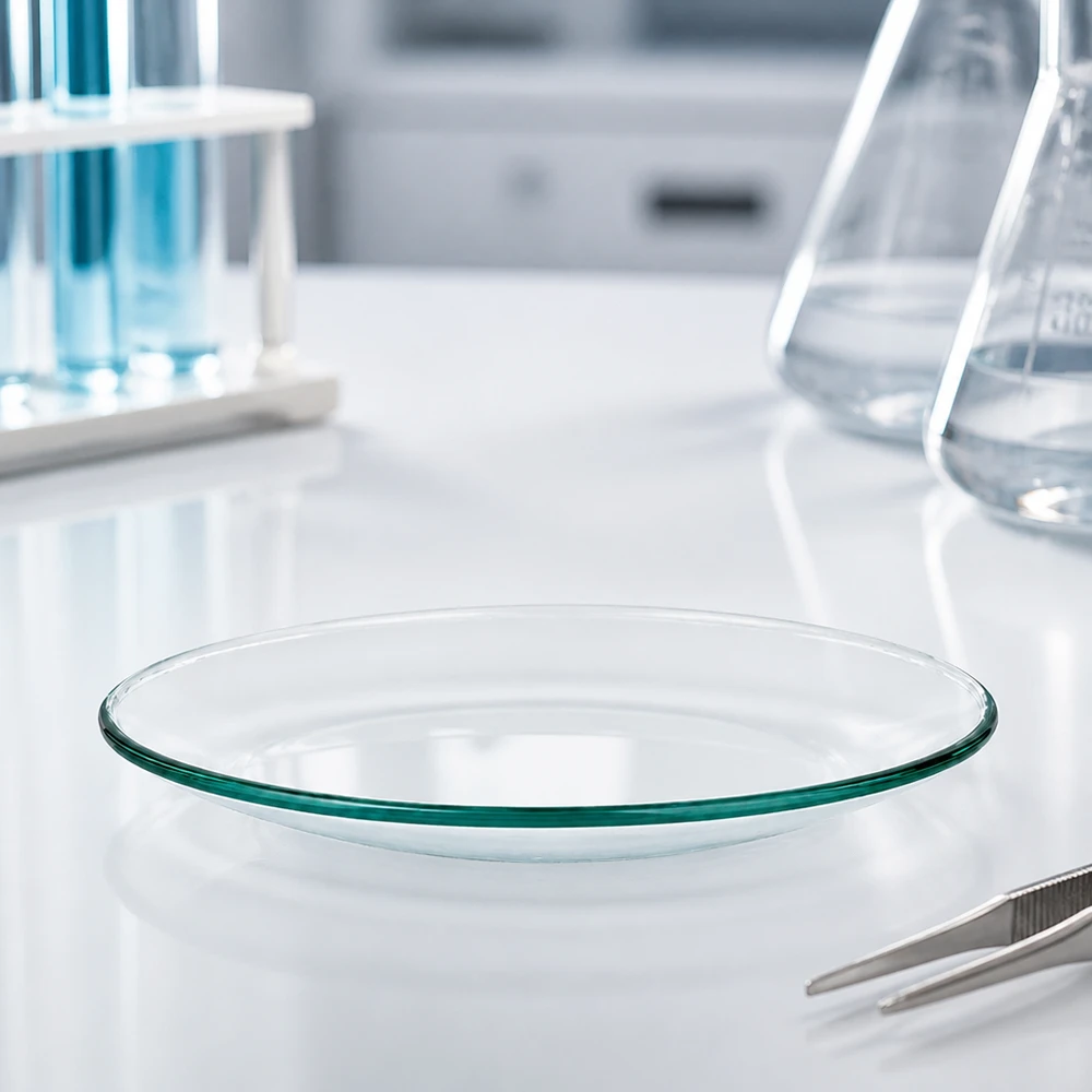 Horlogeglazen 120 mm - borosilicaatglas 3.3 - versmolten rand Met precisie vervaardigde glazen schaal van 120 mm met gladde randen voor veilig gebruik in het laboratorium