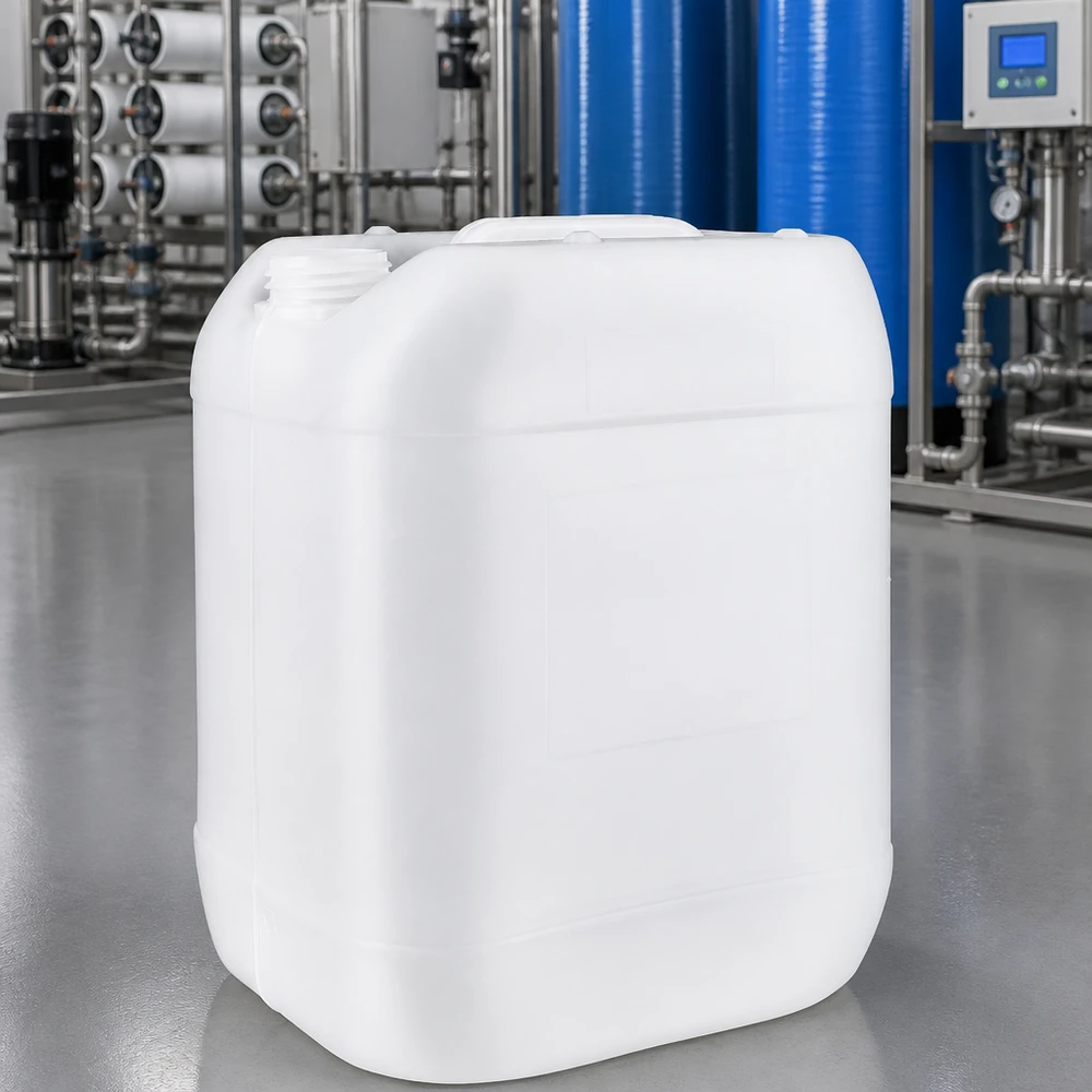 20l jerrycan, UN-toelating, zonder schroefsluiting Ruim vloeistofreservoir van 20 liter zonder afsluiting voor waterzuiveringsinstallaties