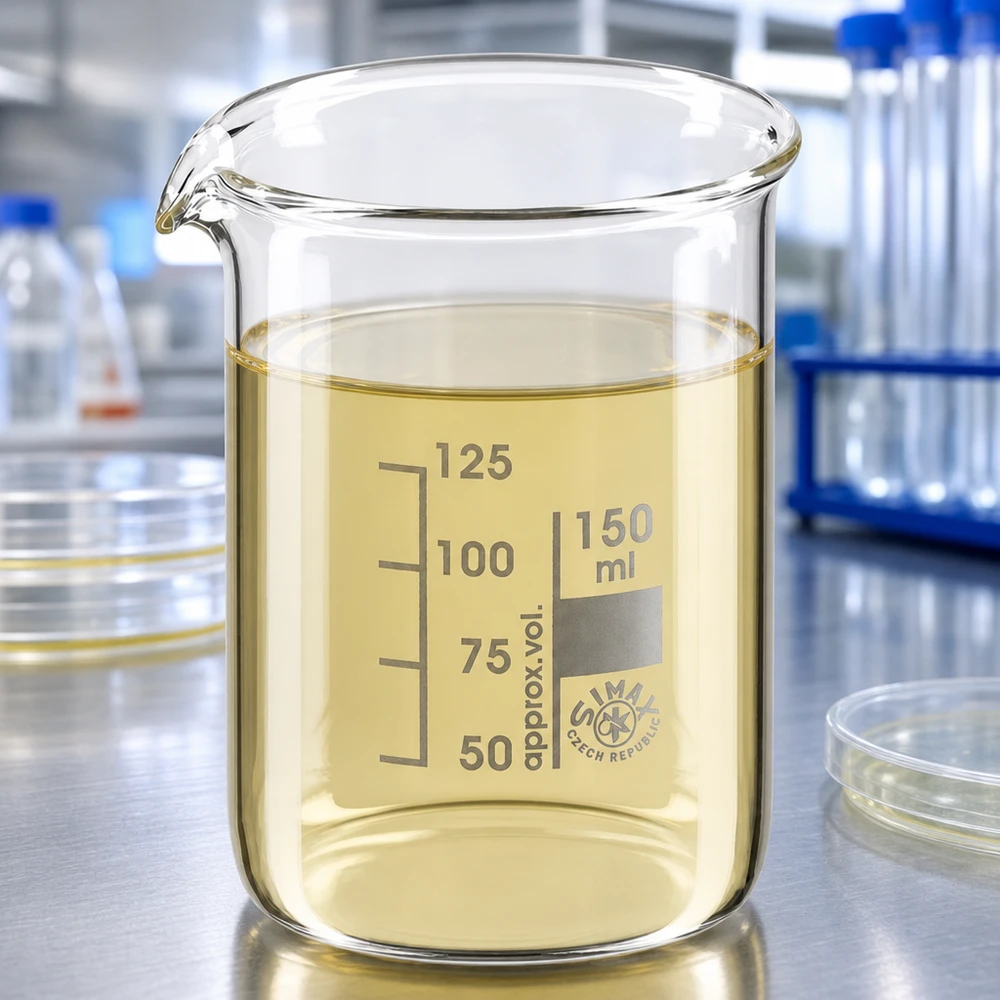 Bekerglas 150 ml van hittebestendig borosilicaatglas (laag model) Transparant bekerglas 150 ml met lage vorm en schenktuit voor professionele laboratoriumtoepassingen