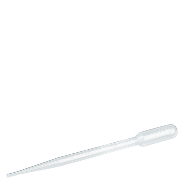 Transferpipet, nominaal volume: 3,5 ml, (LxB): 155 x 15 mm, Ma Transferpipet, nominaal volume: 3,5 ml, (LxB): 155 x 15 mm, Ma