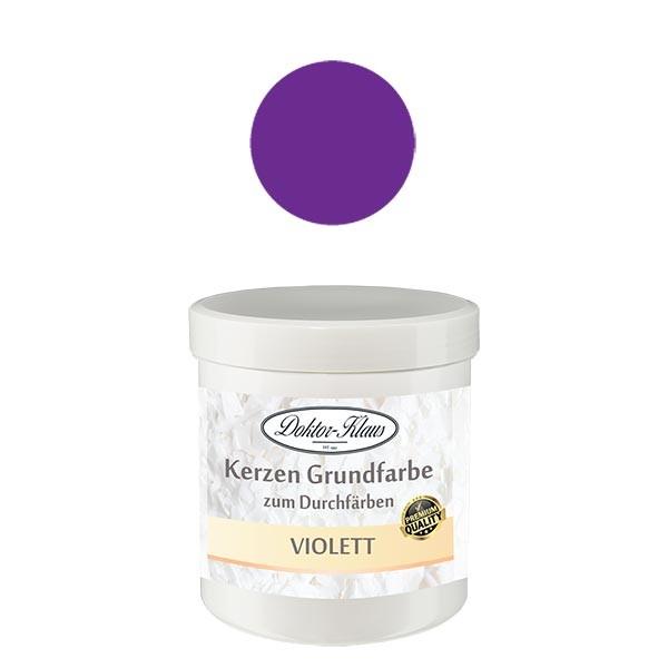 Doktor-Klaus kaarsenbasiskleur violet, 7 g, in pot Doktor-Klaus kaarsenbasiskleur violet, 7 g, in pot