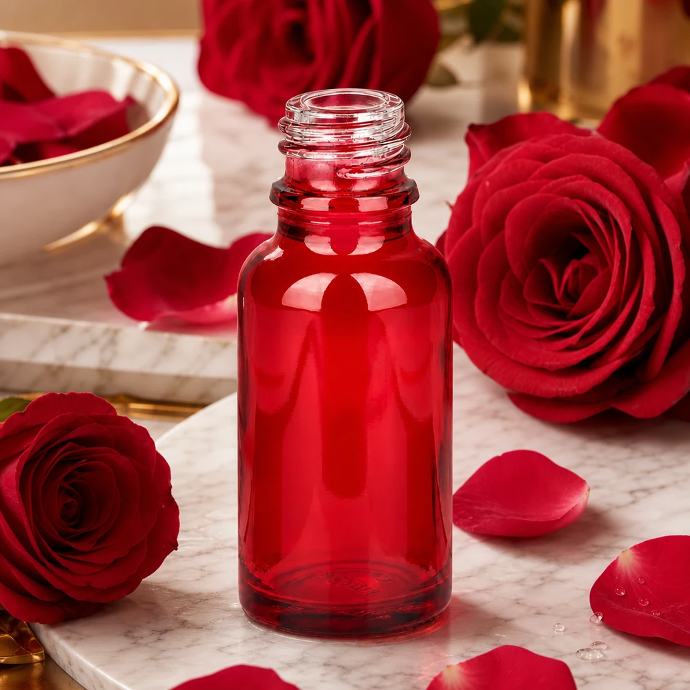 20ml flesje Apothekersfles RedLine UT18/20 UNiTWIST Handige 20ml RedLine UT18/20 apothekersfles met praktische UNiTWIST schroefdop