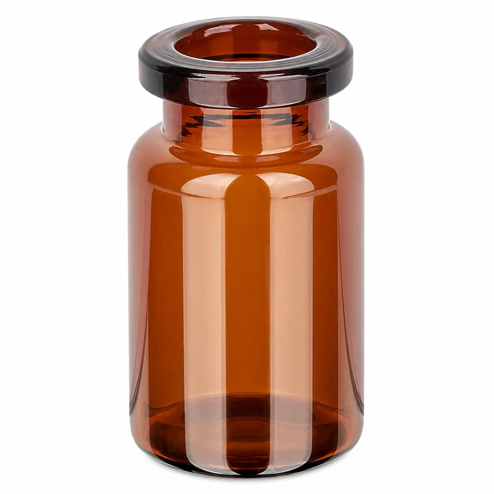 UV-schützende Injektionsflasche 5ml Braunglas für Lichtempfindliche Pharmazeutika und Wirkstoffe