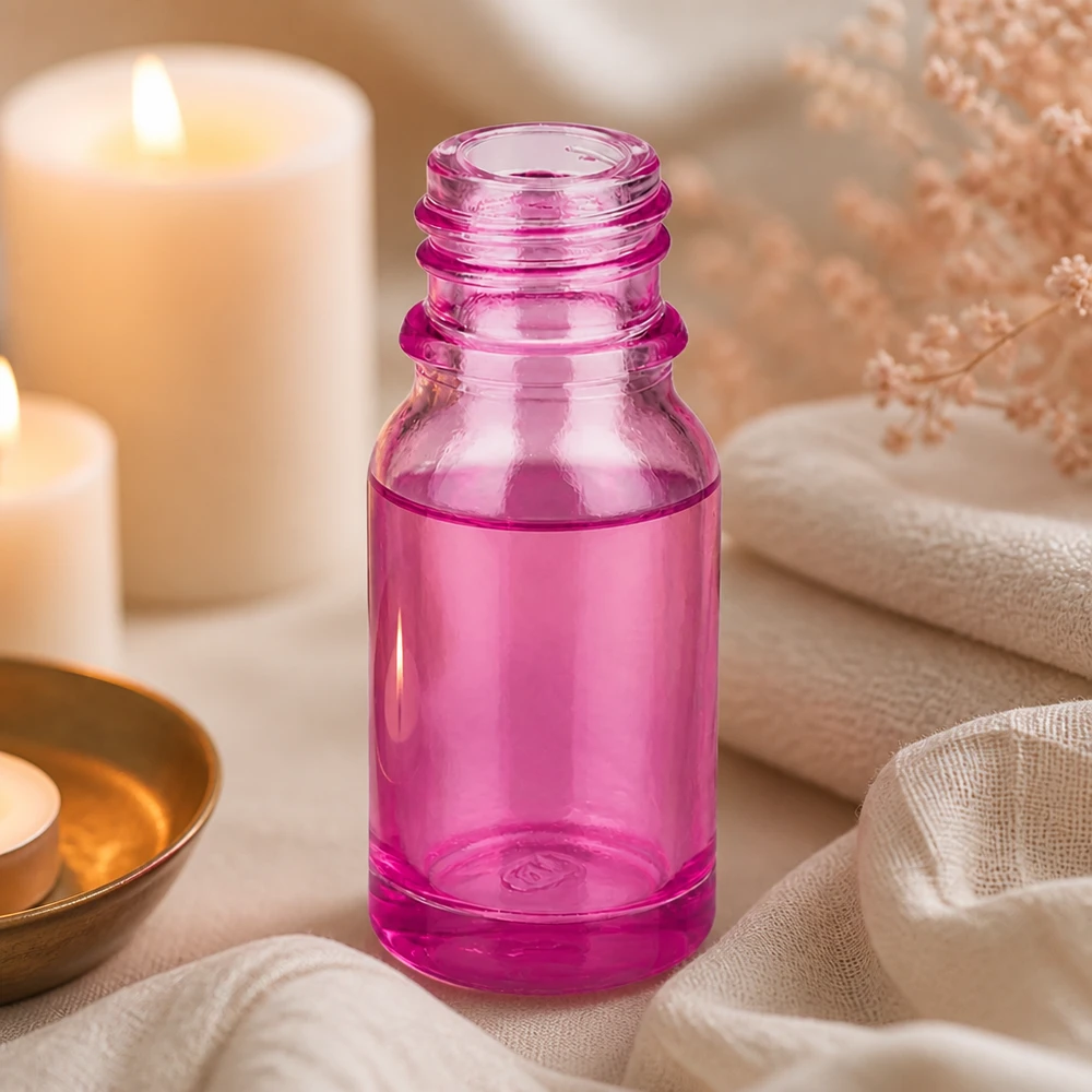 10ml apothekersfles PurpleLine UT18/10 UNiTWIST 10ml PurpleLine UT18/10 UNiTWIST farmaceutische fles met glad oppervlak voor hygiënische reiniging