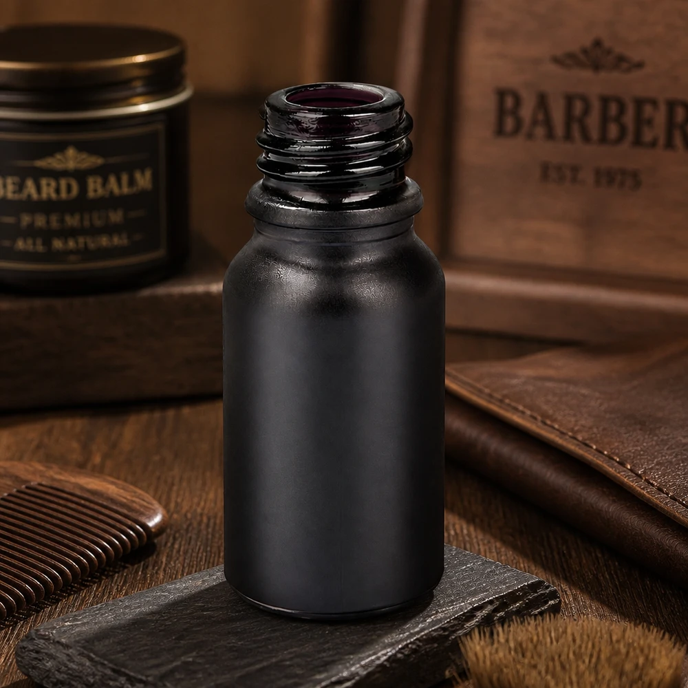 10ml apothekersflesje BlackLine UT18/10 UNiTWIST 10ml apothekersfles BlackLine UT18/10 UNiTWIST met smalle hals voor gecontroleerde toepassing