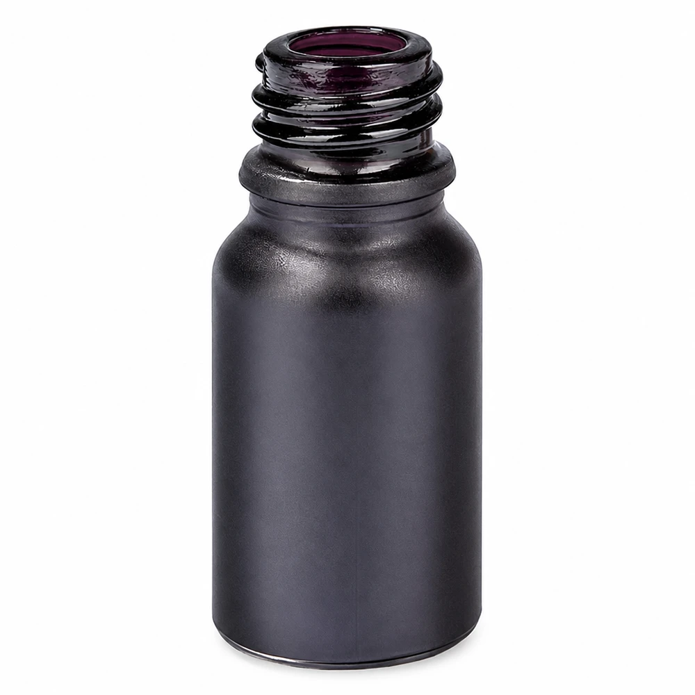 10ml apothekersflesje BlackLine UT18/10 UNiTWIST Compact 10ml glazen flesje BlackLine UT18/10 voor veilige opslag van actieve ingrediënten