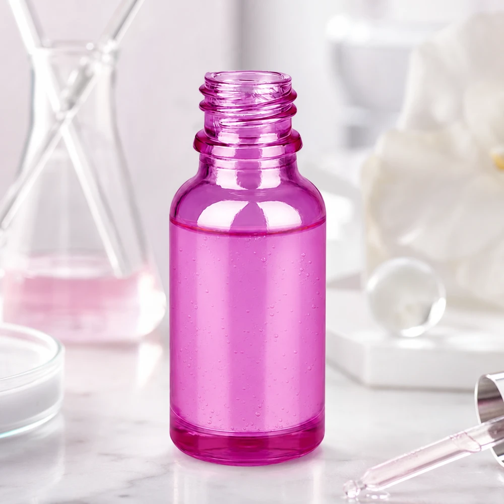 20ml apothekersfles PurpleLine UT18/20 UNiTWIST 20ml PurpleLine apothekersfles in doorschijnend violet met innovatief UNiTWIST systeem