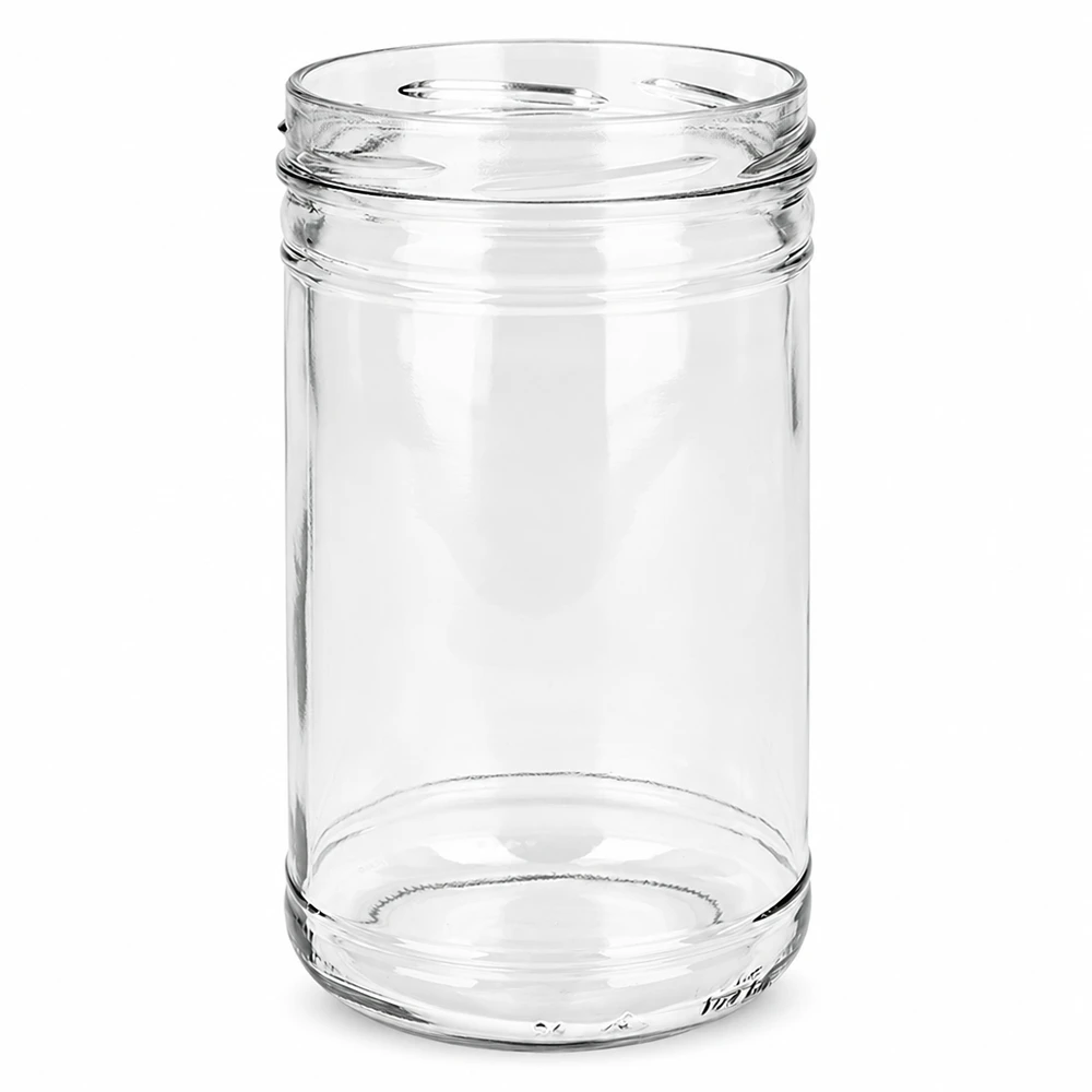 1053ml beker zonder deksel (TO100) UNiTWIST UNiTWIST trommels 1053ml TO100 inmaakpot transparant leeg zonder deksel voor conservering en opslag