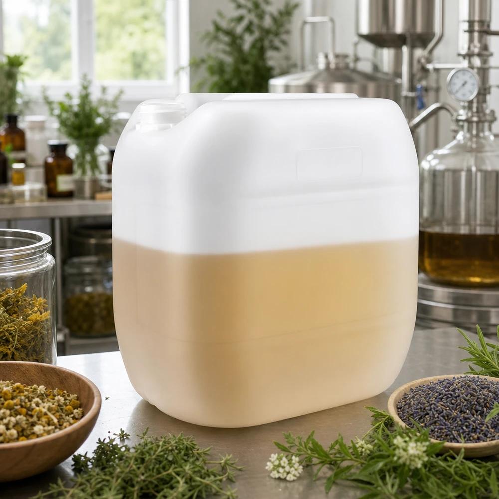 30l jerrycan, UN-toelating, zonder schroefsluiting Grote jerrycan van 30 liter zonder sluiting, geschikt voor kruidenextracten en natuurlijke cosmetica