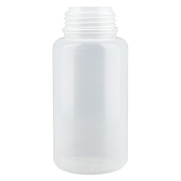Wijde hals laboratoriumfles 1000ml zonder sluiting Wijde hals laboratoriumfles 1000ml zonder sluiting