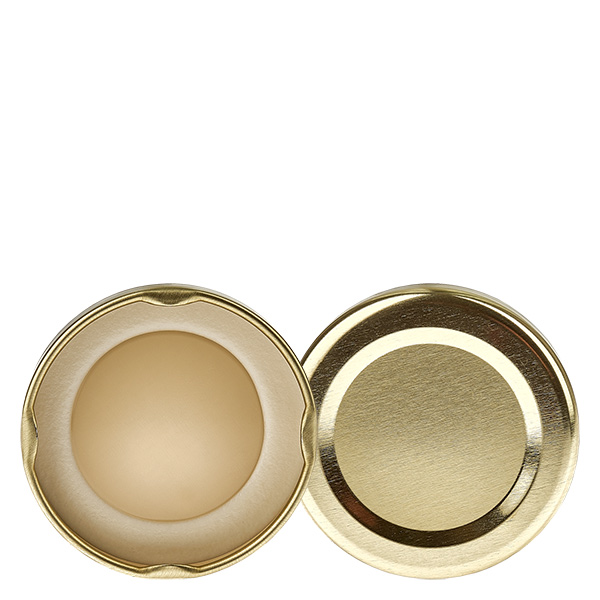 43mm BasicSeal deksel goud (TO43) UNiTWIST 43mm BasicSeal deksel goud (TO43) UNiTWIST