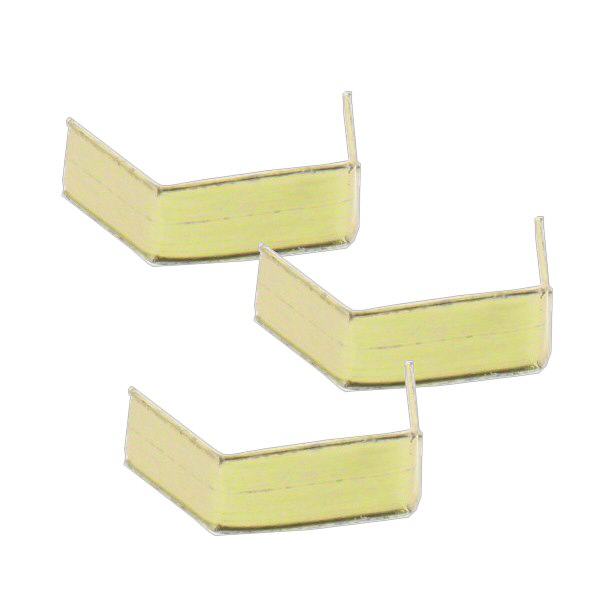 1 papieren U-clip, lengte 40, goud
