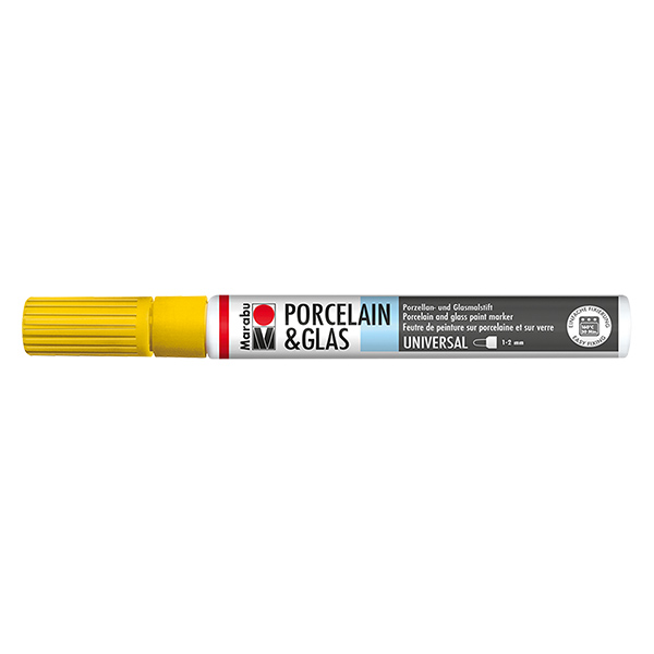 Krijt zonnegeel 1-2mm voor glas/porselein (220)