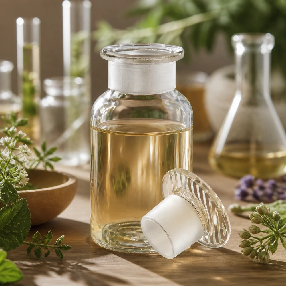 Apothekersfles 100 ml wijde hals helder glas incl. glazen stop Doorzichtige opslagfles van 100 ml met ronde schouders en glazen stop voor laboratoriumchemicaliën