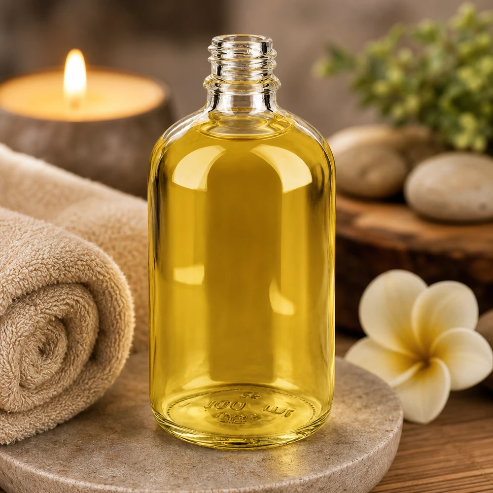 Helder glazen fles 100ml 100ml ApoGlas apothekersfles in ambergele kleur voor lichtgevoelige stoffen