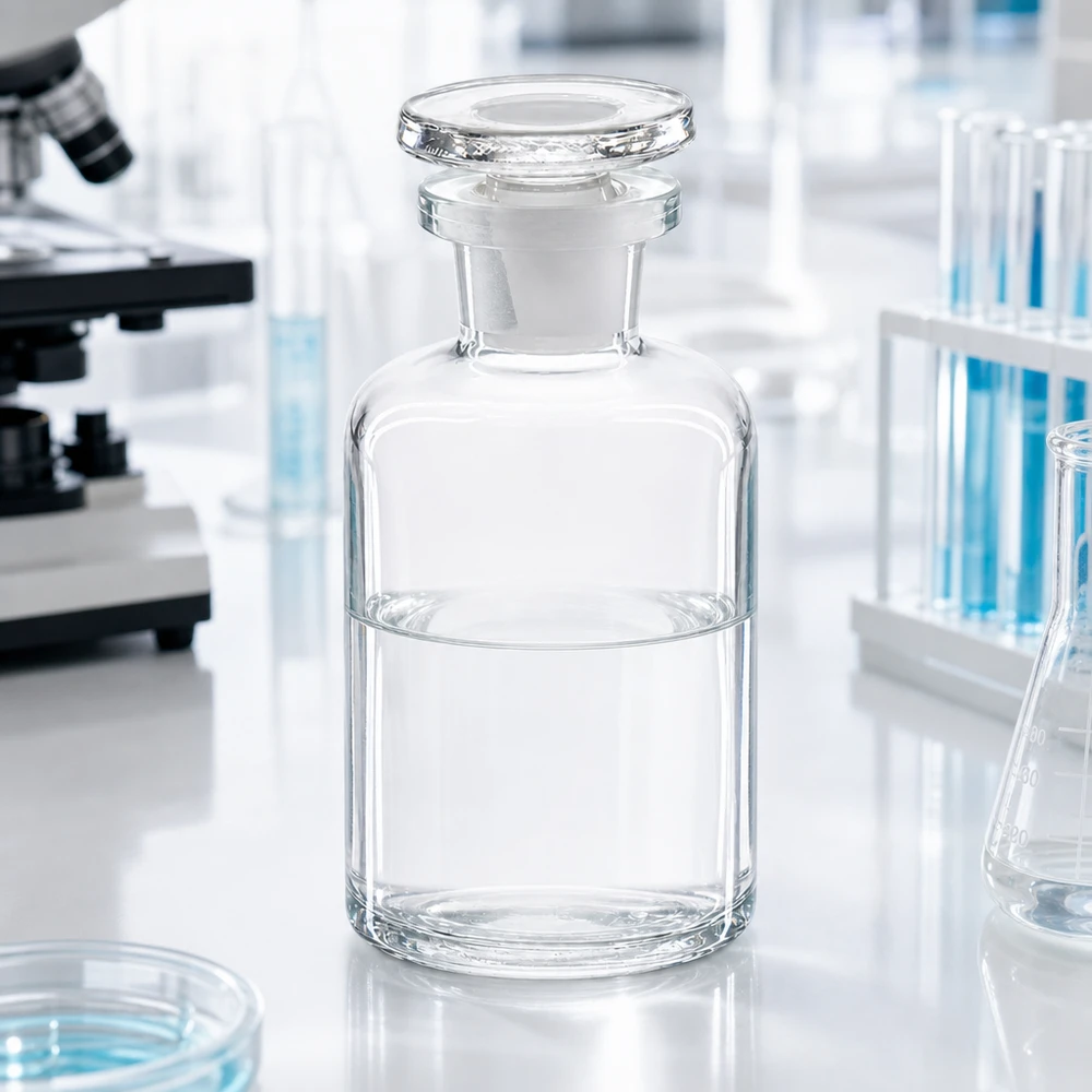 Apothekersfles 50 ml nauwe hals helder glas incl. glazen stop Medicijnflesje met smalle hals, 50 ml, transparant, met opgezette glazen stop en stevige bodem