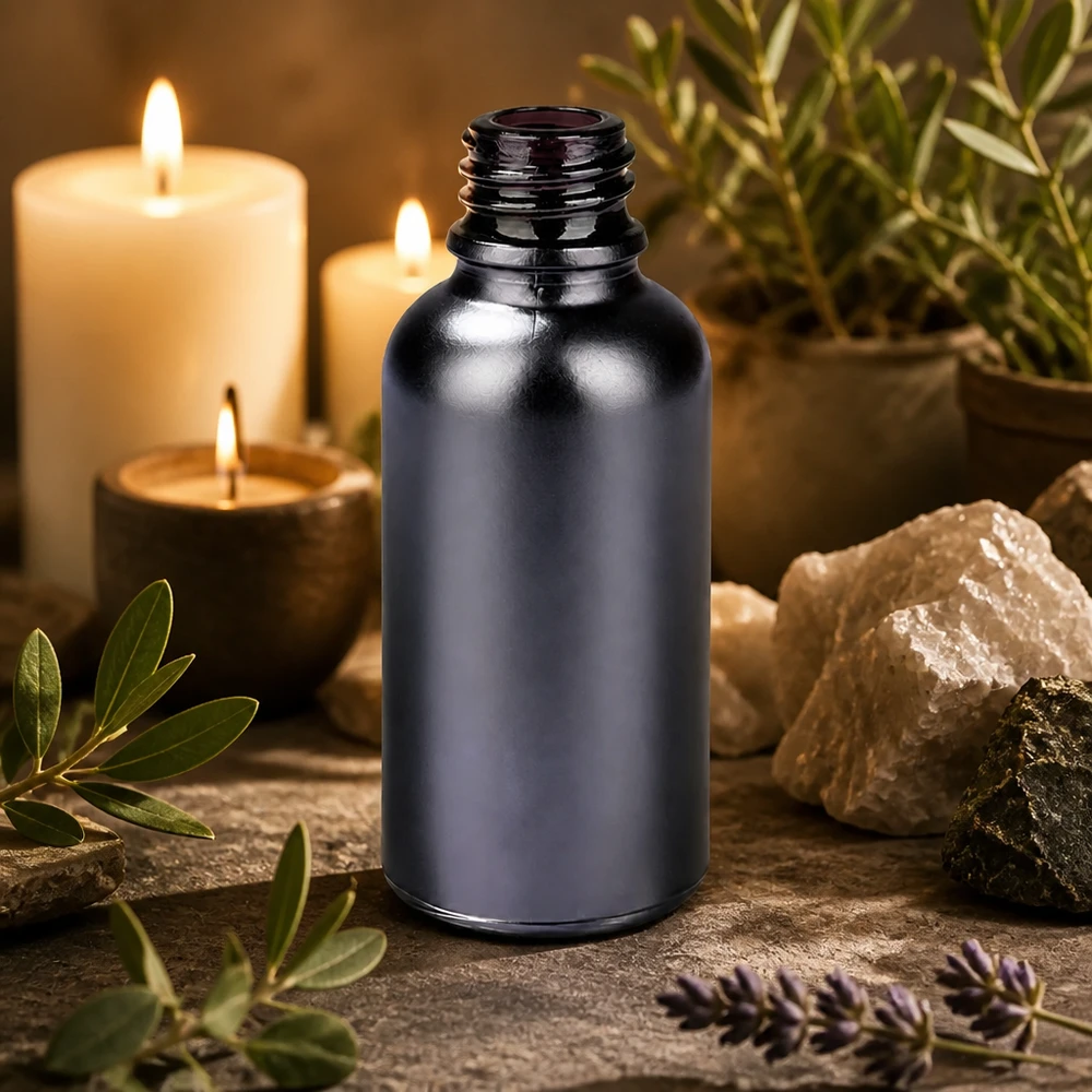 30ml apothekersfles BlackLine UT18/30 UNiTWIST Robuuste 30ml BlackLine apothekersfles van duurzaam glas met veilige UNiTWIST-dop