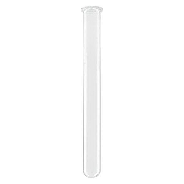 Reageerglas 100x12mm borosilicaatglas met afgeronde rand