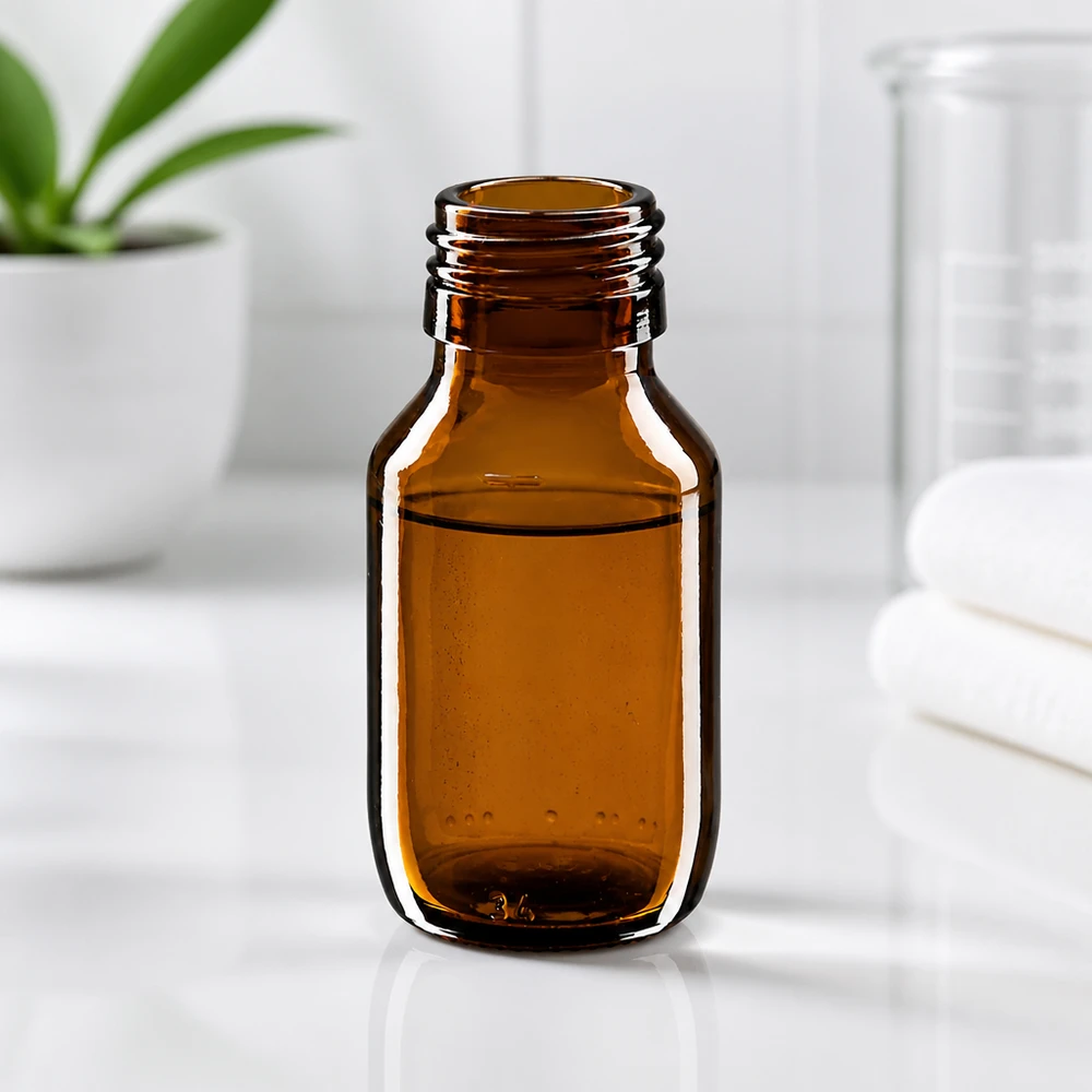 50ml Euro-medicijnfles bruin 50ml Euro-medicijnfles bruin