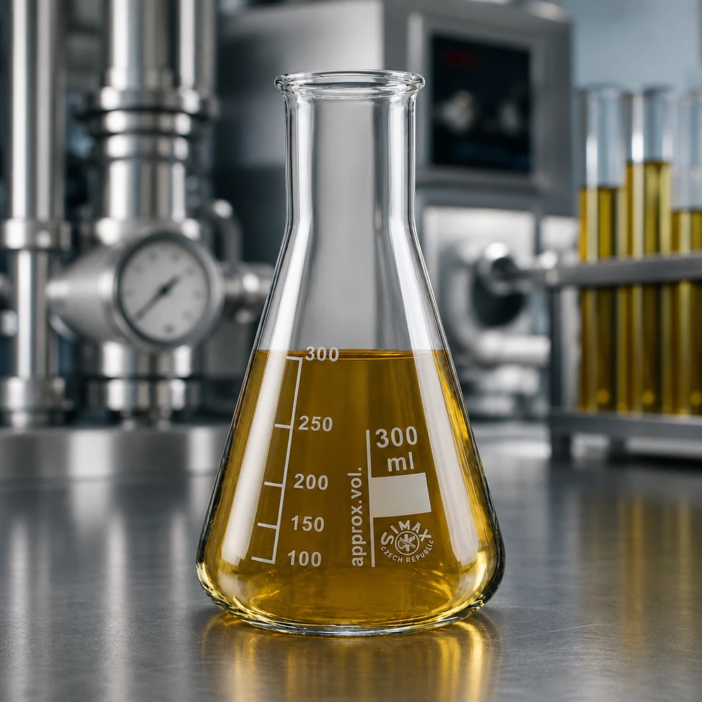 Erlenmeyer 300ml nauwe hals borosilicaat met afgeronde rand Erlenmeyer 300ml nauwe hals borosilicaat met afgeronde rand