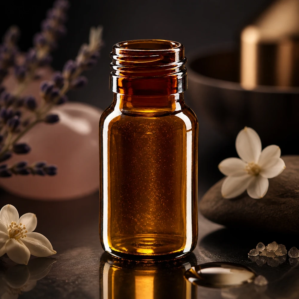 30ml Euro-medicijnfles bruin Compact bruin glazen flesje 30ml met PP28 aansluiting voor aromatherapie en essentiële oliën