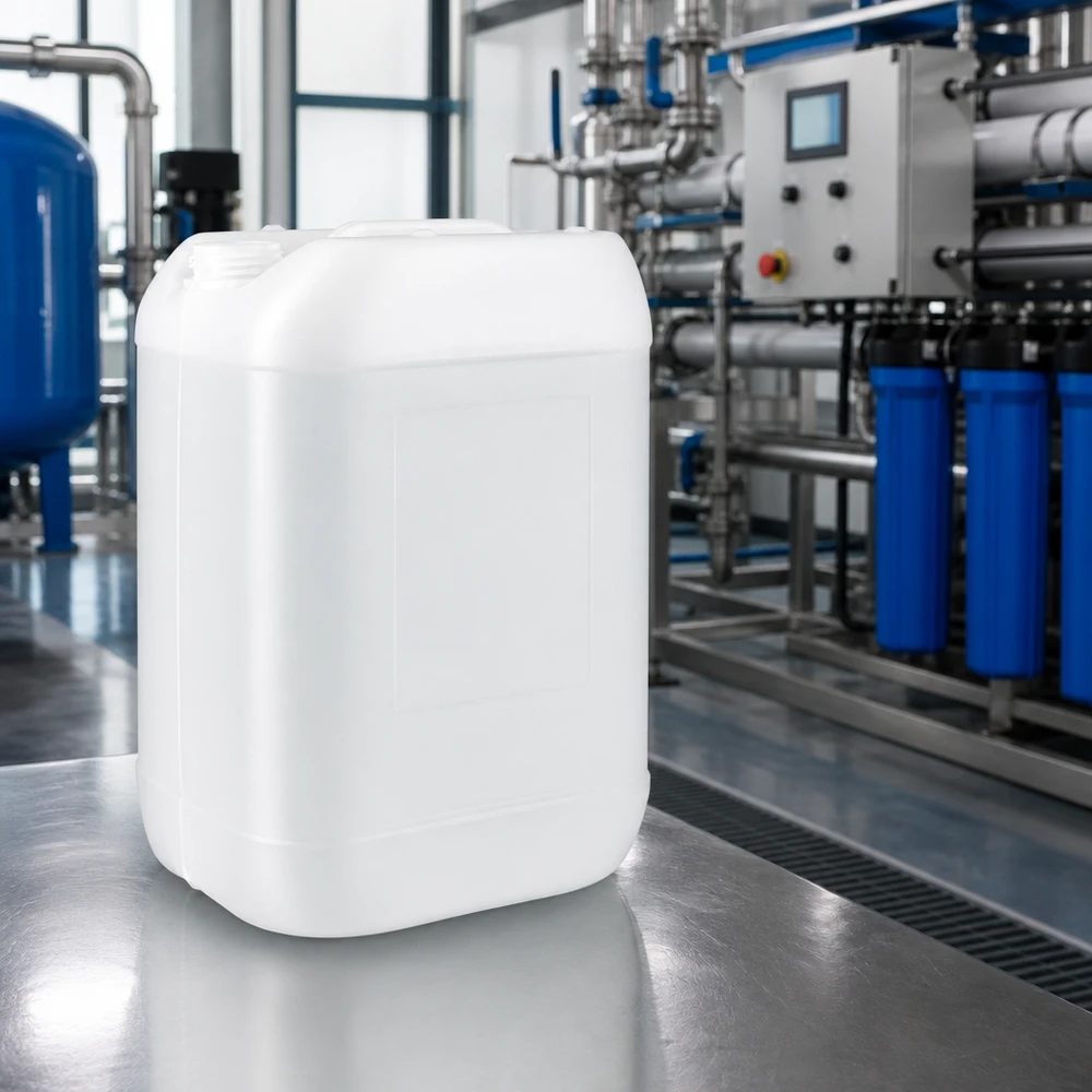 25l jerrycan, UN-toelating, zonder schroefsluiting Canister van 25 liter zonder deksel voor oplosmiddelen, oliën en reinigingsmiddelen