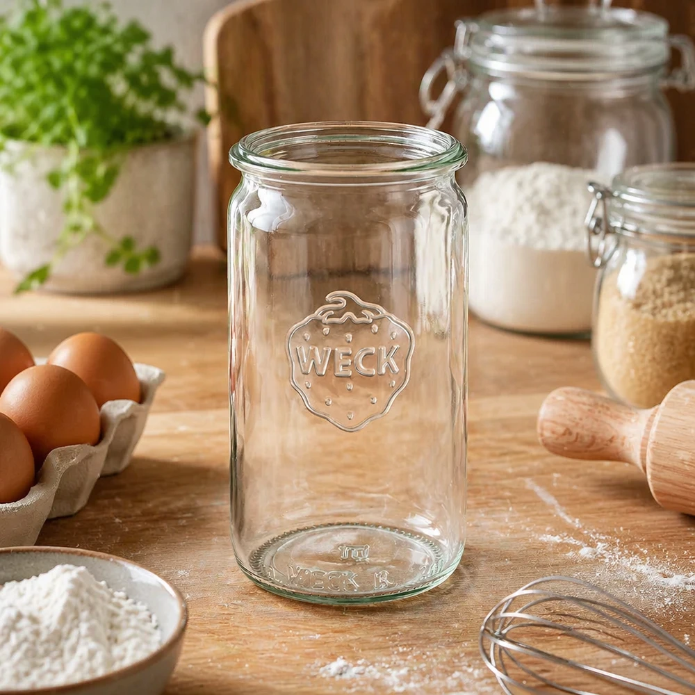 WECK RR60 glazen cilinderpot van 340 ml