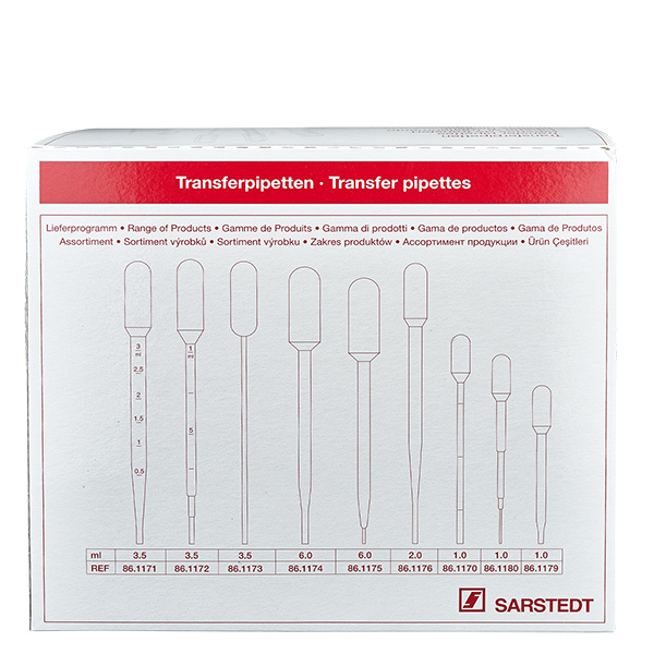 Pipet voor eenmalig gebruik 2,4 ml