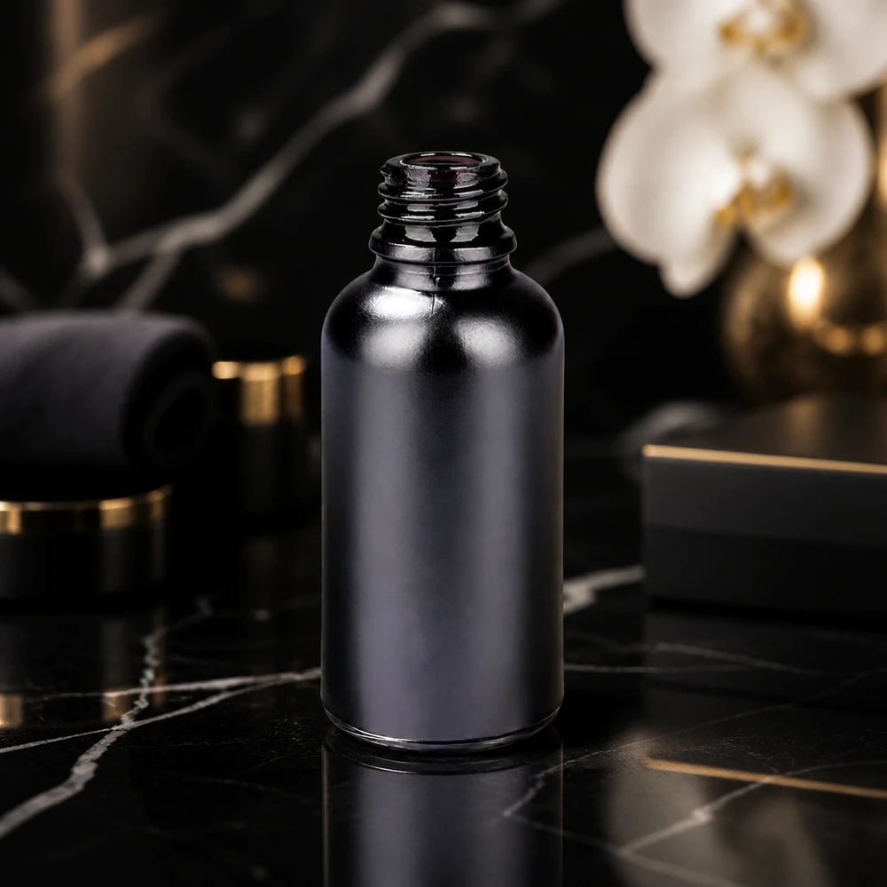 30ml apothekersfles BlackLine UT18/30 UNiTWIST Compacte 30ml apothekersfles BlackLine ideaal voor essentiële oliën en cosmetische producten