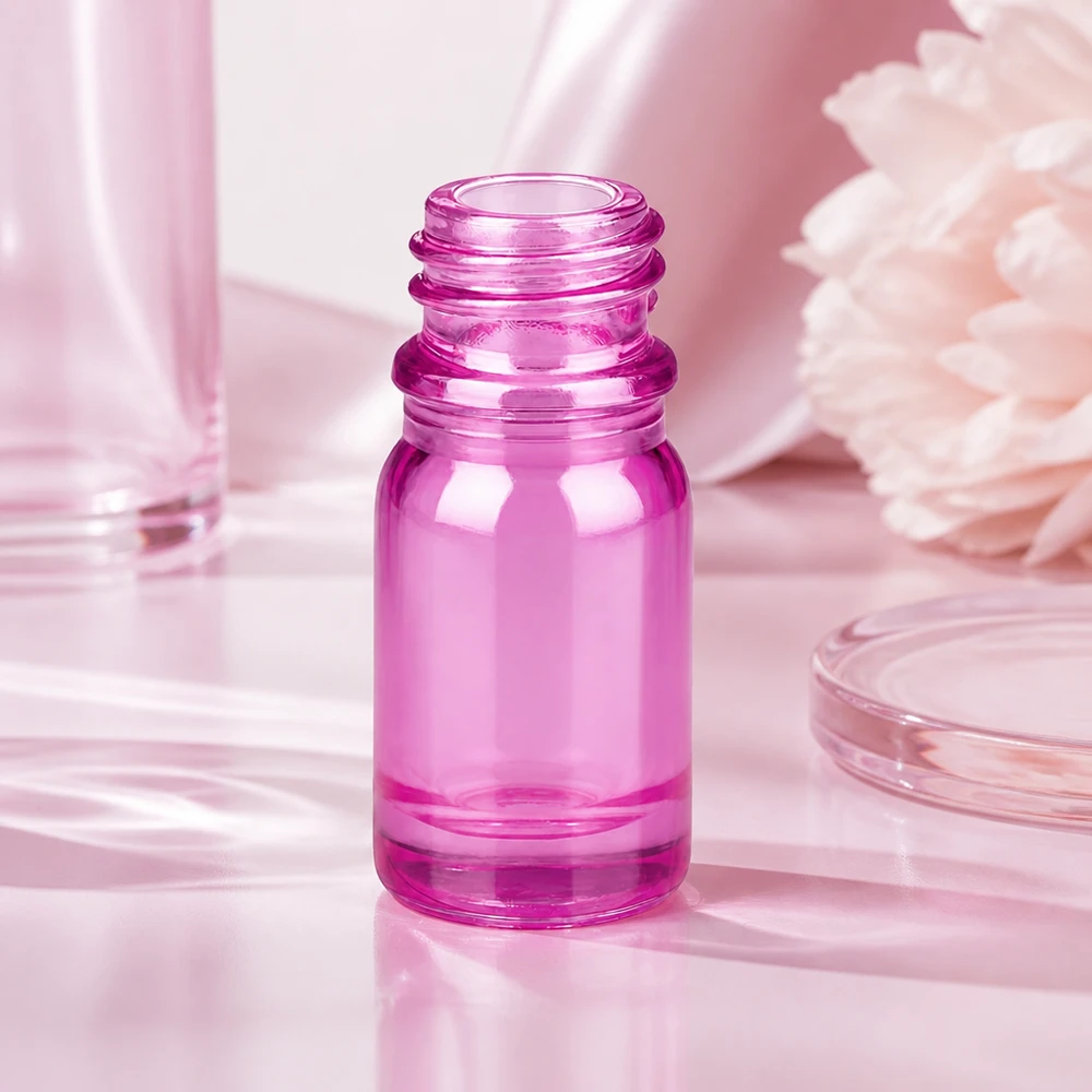5ml apothekersfles PurpleLine UT18/5 UNiTWIST 5ml PurpleLine UT18/5 UNiTWIST fles met ergonomische vorm voor eenvoudig gebruik in roze