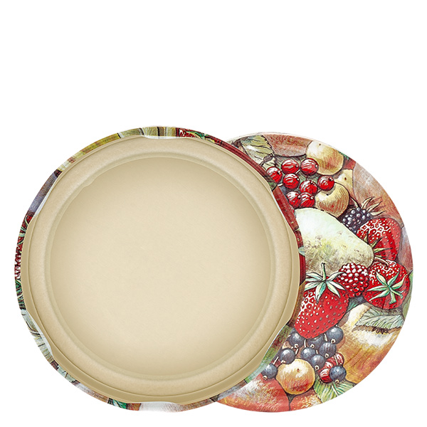 82mm BasicSeal deksel Fruit decor (TO82) UNiTWIST 82mm BasicSeal deksel Fruit decor (TO82) UNiTWIST